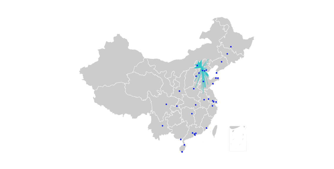 中国地图
